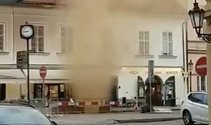 Výbuch plynu v Masné ulici