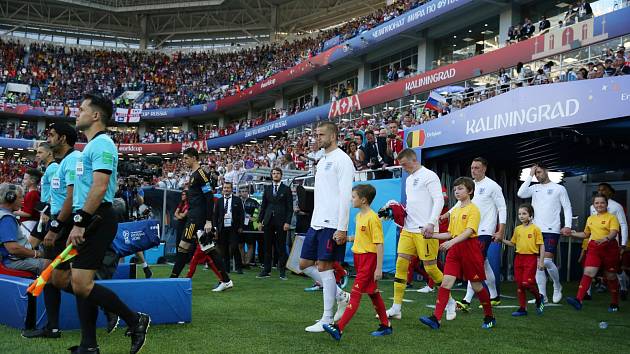 V rámci MS 2018 hrály na stadionu v Kaliningradu i týmy Anglie a Belgie