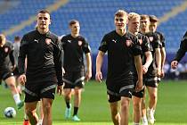 Čeští fotbalisté se chystají na zápas o postup