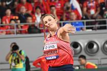 Barbora Špotáková ve finále mistrovství světa
