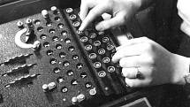 Enigma při použití v roce 1943