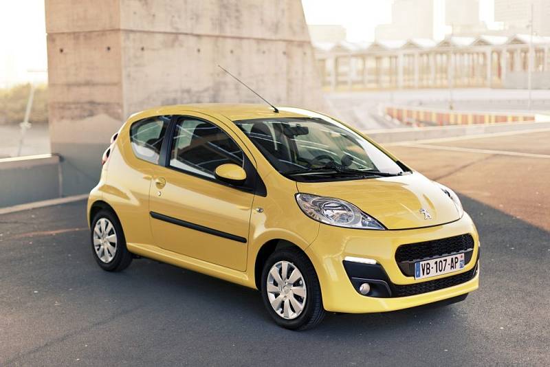 Peugeot 107.