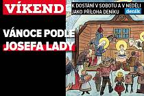 Vánoce podle Josefa Lady, upoutávka na magazín Víkend.