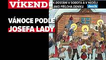 Vánoce podle Josefa Lady, upoutávka na magazín Víkend.