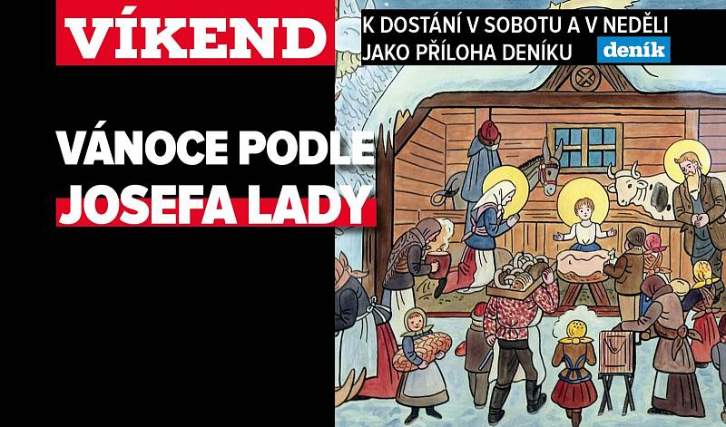 Vánoce podle Josefa Lady, upoutávka na magazín Víkend.