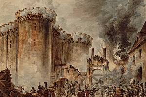 Dobytí pařížské pevnosti Bastila odstartovalo Velkou francouzskou revoluci