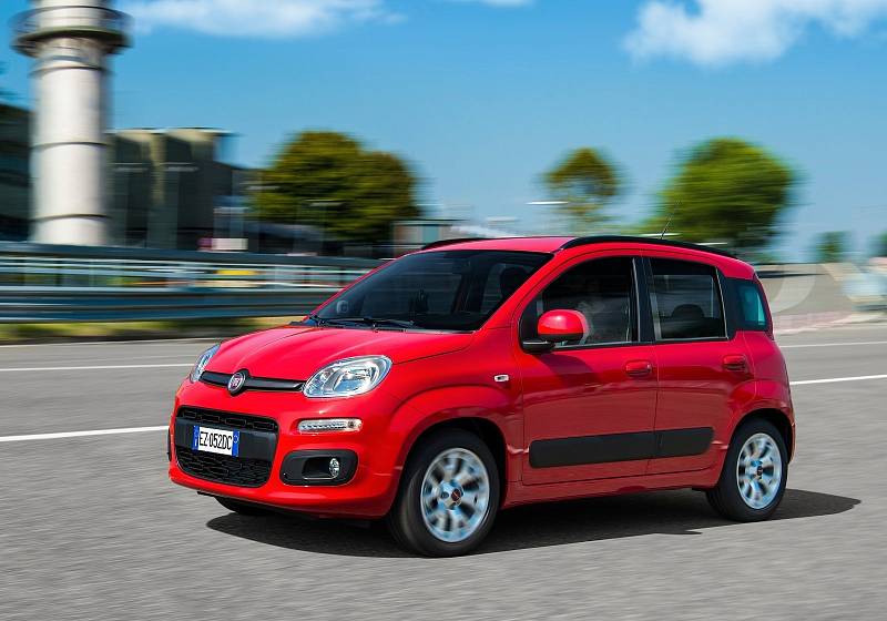 Také u Fiatu Panda je možno volit obě "plynná" paliva