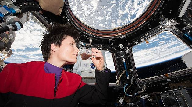Samantha Cristoforettiová si na kávě ve vesmíru pochutnávala už v roce 2015