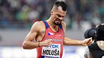Jakub Holuša v rozběhu na 1500 metrů