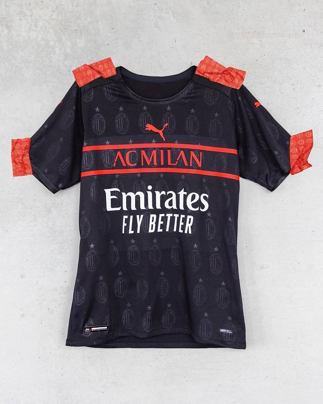 Nový náhradní dres AC Milán.