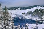 Národní park Yellowstone je krásný v každém ročním období