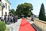 Schůzka premiéra Andreje Babiše a ministra zahraničí Mika Pompea
