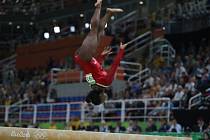 Simone Bilesová na olympijských hrách v Riu.