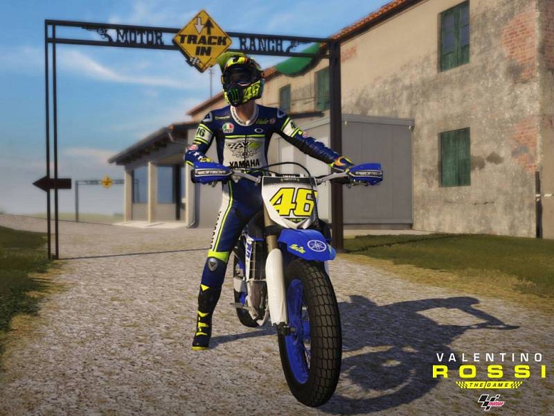 Počítačová hra Valentino Rossi The Game.