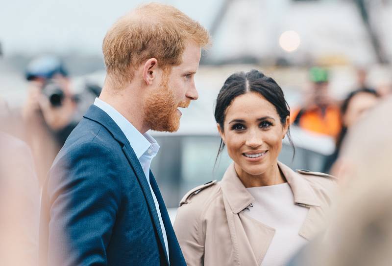 Princ Harry a Meghan.