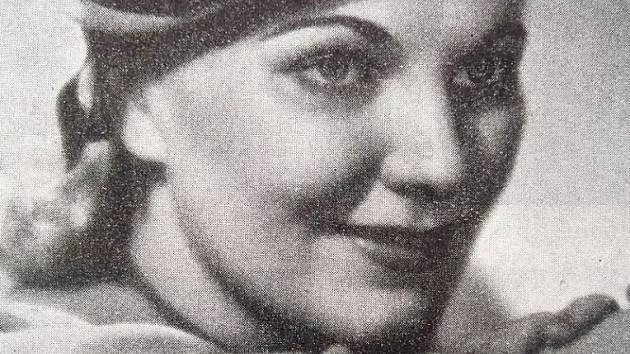 Jiřina Štěpničková před rokem 1941, tedy v časech své největší slávy
