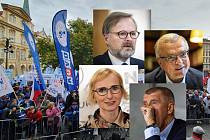 Čeští politici se do sebe pustili kvůli stávce i na sociálních sítích. Co zaznělo? Dočtete se v článku.