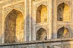 Tádž Mahal proslul nejen svou architekturou, ale i jedinečnými detaily.