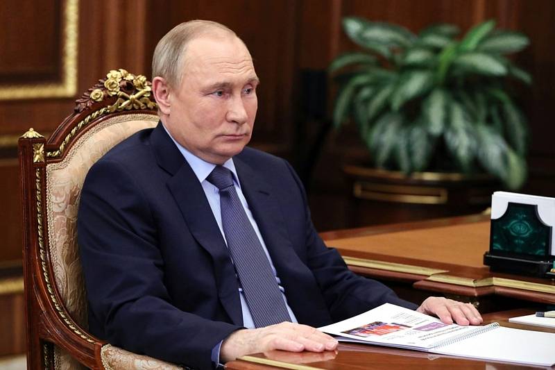 Ruský prezident Vladimir Putin (na snímku z 5. května 2022).