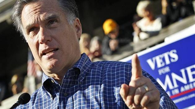 Bývalý massachusettský guvernér Mitt Romney.