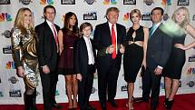 Ivanka Trumpová s otcem a rodinou.