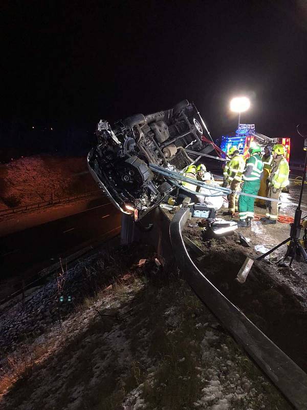 Dodávku policista držel celých 15 minut.