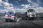Současný sortiment Tatra Trucks pěkně pohromadě