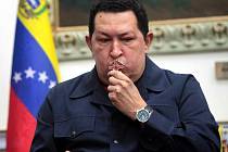 Venezuelský prezident Hugo Chávez.