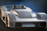 Návrh vozu pro závody 24 hodin. Studie má název Porsche Le Mans Bohemia