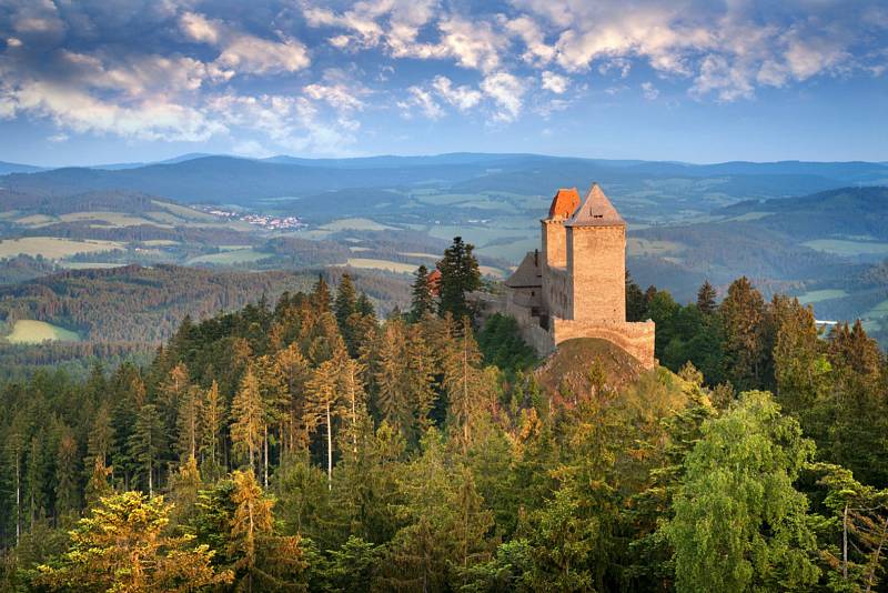 Stezka strážců hranice. Hrad Kašperk