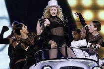 Z koncertu americké zpěvačky Madonny.