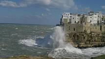 Italské městečko Polignano a Mare