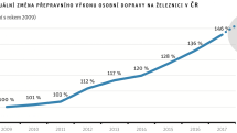 Nárůst cestujících na železnici