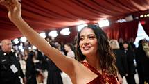 Salma Hayek na předávání Oskarů v roce 2023.