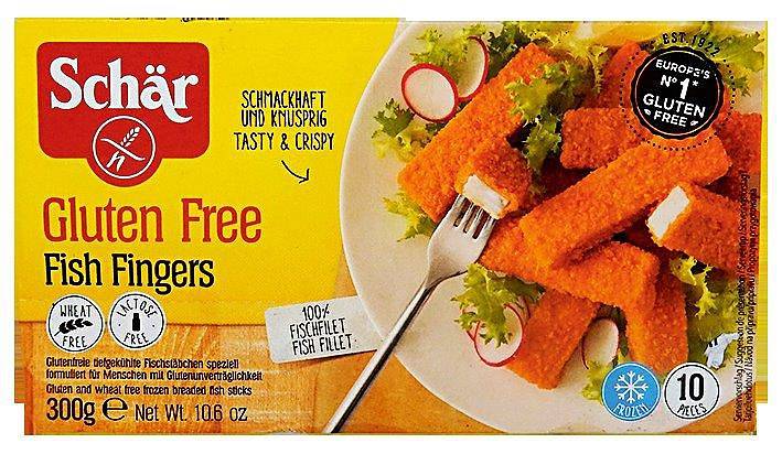 Rybí prsty Schar gluten free fish fingers