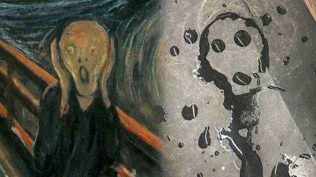 Slavné dílo Edvarda Muncha a jeho náhodná „dřezová kopie“