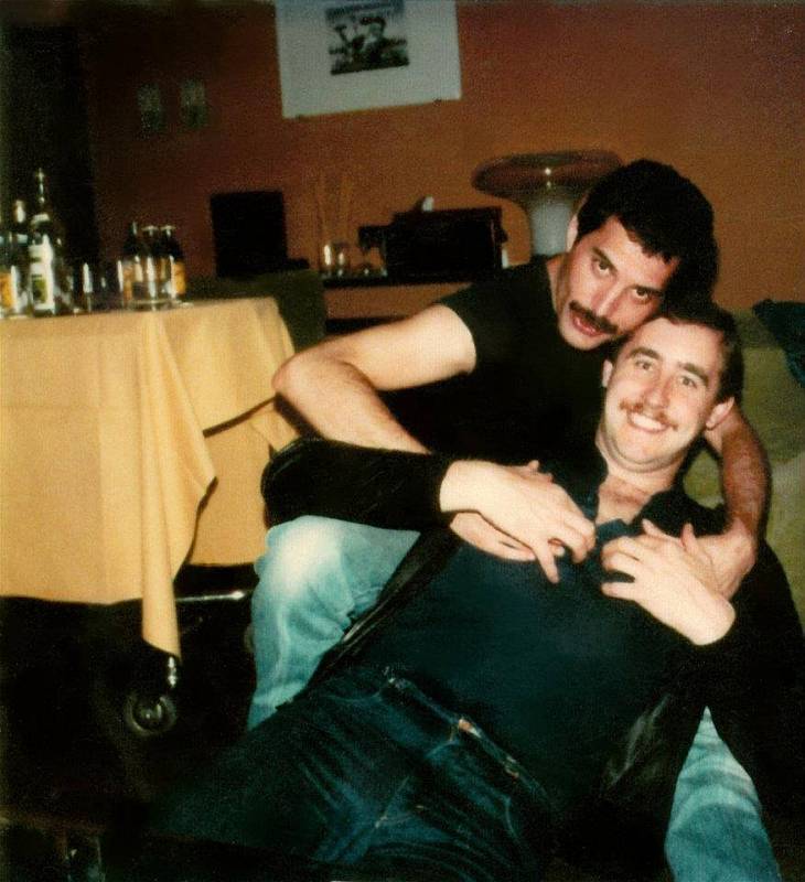 Freddie Mercury a Peter Freestone