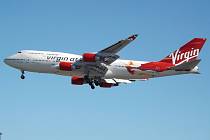 Boeing 747-400 společnosti Virgin Atlantic. Ilustrační foto