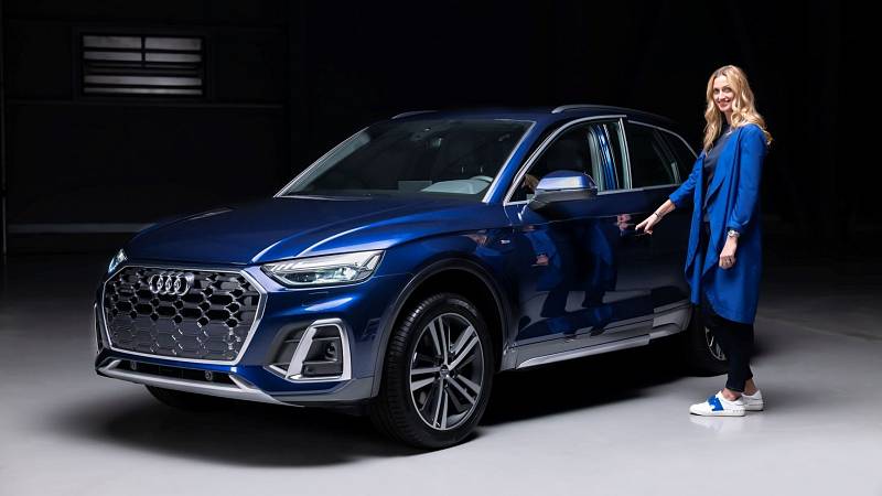 Předchozím autem Petry Kvitové bylo Audi Q5 - facelift 2021.