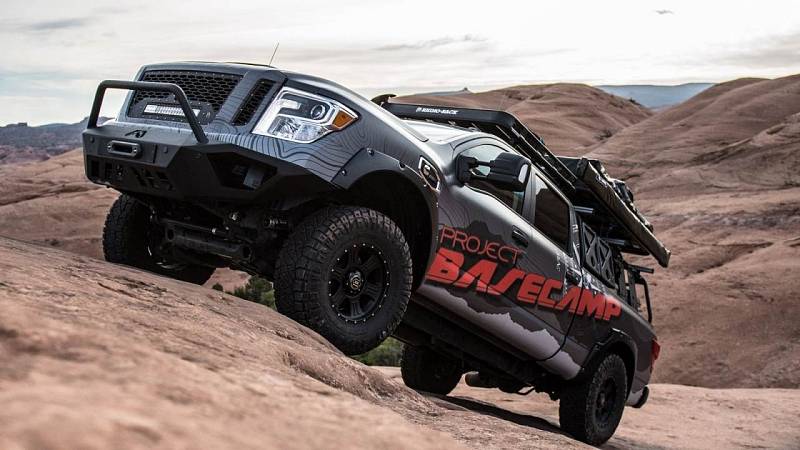 Koncept Nissan Titan XD PRO-4X Project Basecamp.