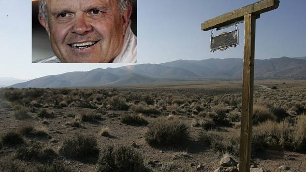 Smith Valley - na tomto nehostinném území se ztratil dobrodruh Steve Fossett.