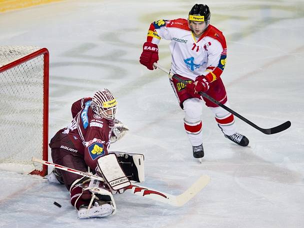 Sparta - Olomouc: Jakub Herman při šanci