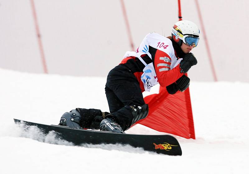 Ester Ledecká poprvé v hledáčku Deníku, 17. února 2011, Evropský zimní olympijský festival mládeže v Liberci (konkrétně v Rejdicích na prkně)