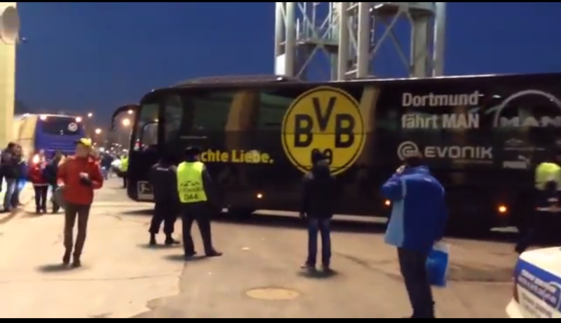 Borussia Dortmund, útok na autobus