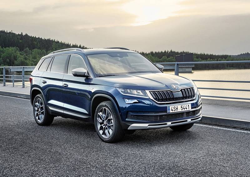 Na osmé příčce se nalézá větší z obou škodováckých SUV - Kodiaq