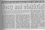 Zpráva Večerníku Praha z pondělí 21. dubna 1997 o rozsudku nad Orlickými vrahy.