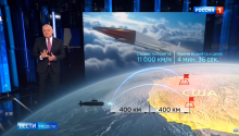 Pořad ruské státní televize Vesti Nedeli ukázal mapu cílů pro případný jaderný útok na USA