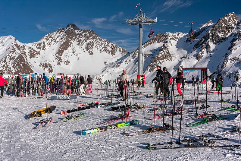 Rakouská obec Ischgl ve spolkové zemi Tyrolsko