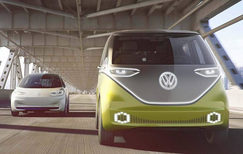 Koncept Volkswagen I.D. Buzz.