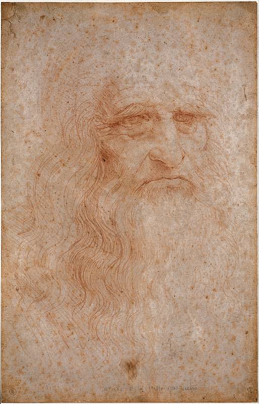 Pravděpodobný portrét geniálního Leonarda da Vinci